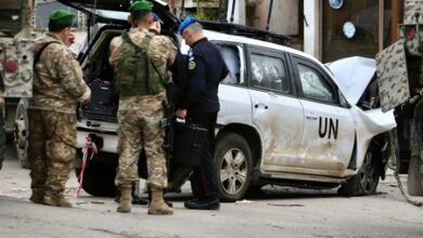 UN Security Council condemns killing of three UN peacekeepers in Lebanon
