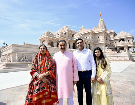 In Ayodhya, Gautam Adani reaffirms faith and seva, honouring India’s living traditions (Lead)
