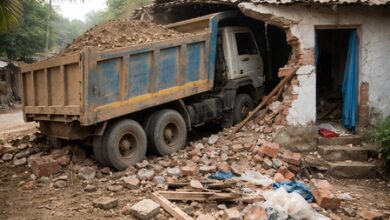 Truck crashes into house in MP; one dead, four hurt