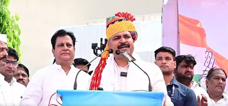 LoP Jully takes swipe at BJP’s ‘double-engine’ govt in Rajasthan