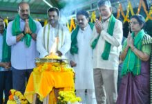 Andhra CM joins Amaravati farmers to celebrate passage of Bill by Parliament
