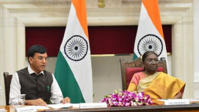 Sports Min Mandaviya shares Prez Droupadi Murmu’s vision to turn tribal talent into global sporting power