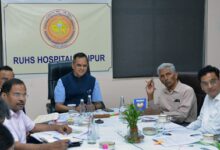 Raj Chief Secy visits RUHS hospital; directs officials to speed up progress for completion of RIMS