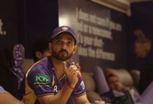 ‘This is not the end of the world for us’: Rahane motivates KKR players after loss against SRH
