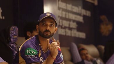 ‘This is not the end of the world for us’: Rahane motivates KKR players after loss against SRH