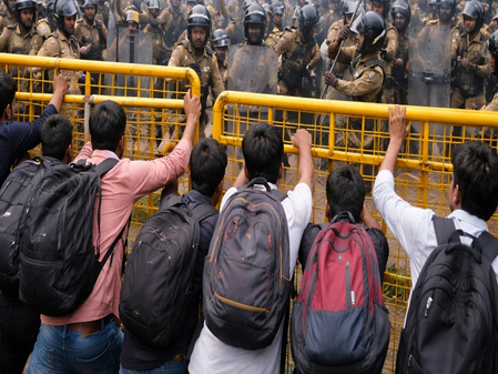 Jaipur: Row over Rajasthan varsity campus event sparks NSUI-police clash