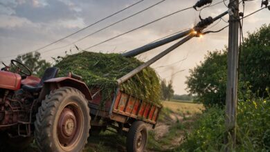 Two killed in MP as tractor-trolley hits overhead power line
