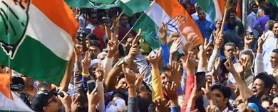 Congress workers protest over delay in wheat crops procurement in MP