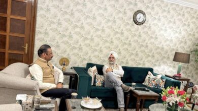 Ashok Mittal, AAP’s new Deputy Leader in Rajya Sabha, calls on Delhi LG