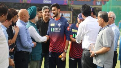 Delhi L-G Sandhu reviews stadium arrangements ahead of IPL match