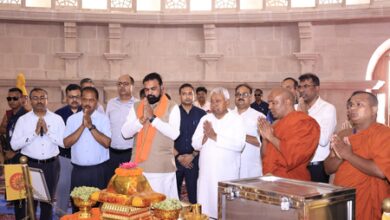 Nitish Kumar inaugurates Buddha Samyak Darshan Museum-cum-Memorial Stupa in Vaishali