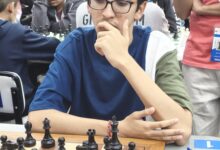 Mhasane takes sole lead; title race heads into final round of All India Chess Masters