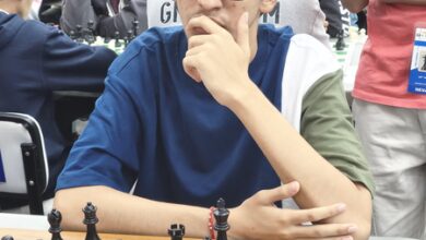 Mhasane takes sole lead; title race heads into final round of All India Chess Masters