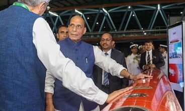 Rajnath Singh lays foundation stone of tunnel in Visakhapatnam to boost naval research 