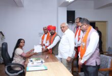BJP’s Harshad Parmar files nomination for Umreth bypoll in presence of Gujarat CM