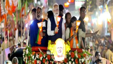 Thiruvananthapuram turns carnival as PM Modi’s roadshow draws massive crowds