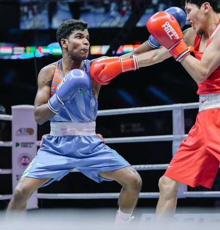 Asian Boxing C’ships: Vishvanath Suresh stuns World No. 1; Ankushita, Narender advance to semis (ld)