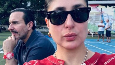 Kareena Kapoor Khan gives a glimpse of ‘soccer duties’ with Saif Ali Khan
