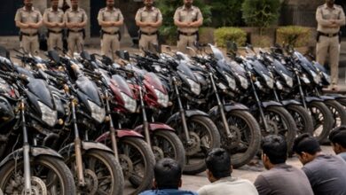 Raigarh Police bust motorcycle theft racket; 9 held, 21 bikes seized