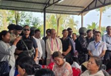 Manipur CM visits Jiribam, assures support to displaced families, peace efforts