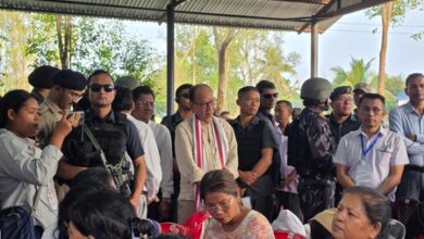 Manipur CM visits Jiribam, assures support to displaced families, peace efforts