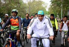 Fit India Sundays on Cycle celebrates World Health Day; Over 800 participants take part in various game zones