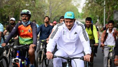 Fit India Sundays on Cycle celebrates World Health Day; Over 800 participants take part in various game zones