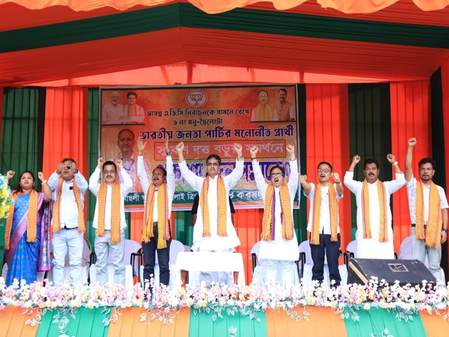 BJP only viable option for tribal development: Tripura CM Manik Saha