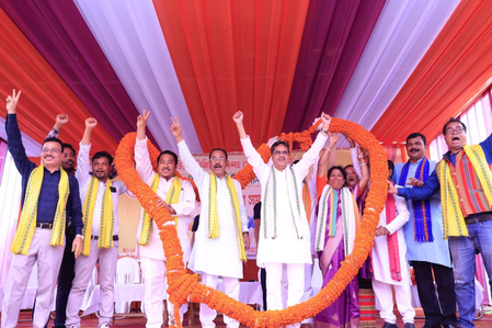 Tripura CM Manik Saha says people aligning with BJP’s development agenda Tripura CM Manik Saha says people aligning with BJP’s development agenda