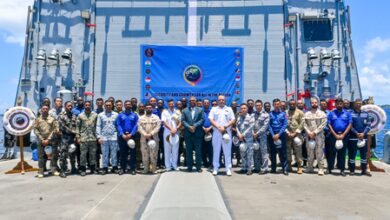 INS Sunayana heading to Singapore under IOS Sagar mission