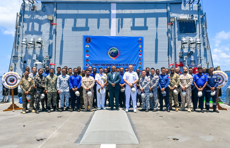 INS Sunayana heading to Singapore under IOS Sagar mission