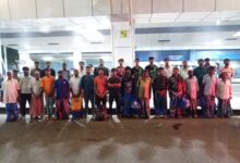 30 Indian fishermen repatriated from Sri Lanka, return journey underway