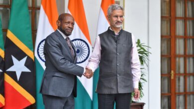 EAM Jaishankar meets counterpart from St Kitts and Nevis, discusses areas of cooperation