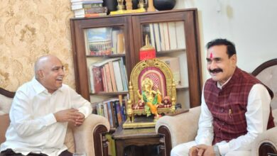 State BJP chief meets former minister Narottam Mishra, discusses BJP’s strategy for MP bypoll