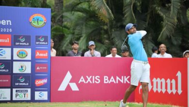 Golf: Dhruv Sheoran leads by one stroke on Day One of Andhra Open Championship 2026