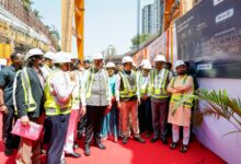 Maha CM opens Metro 9, 2B; lays BKC Pod Taxi foundation