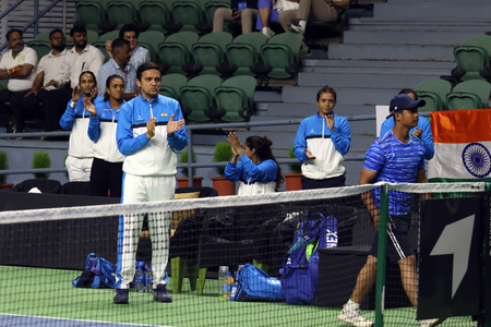 Thailand takes early lead over India as rain halts Billie Jean King Cup tie