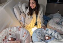 Shraddha Arya gives a glimpse into her beautiful ‘morning view’ featuring her little twins