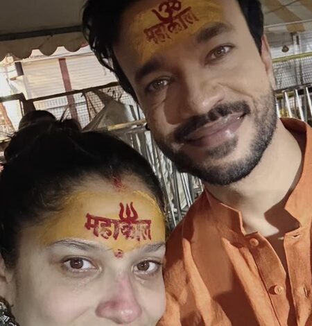 Ankita Lokhande, Vicky Jain visit Mahakaal temple at 4 AM