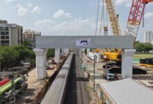 Gujarat: Heaviest portal beam successfully launched for Mumbai‑Ahmedabad bullet train project