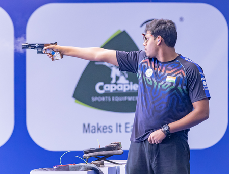 ISSF World Cup Rifle/Pistol: Indian men miss out on 10m Pistol final spots