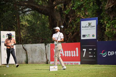 Andhra Open Golf: Khalin Joshi surges ahead on day two Andhra Open Golf: Khalin Joshi surges ahead on day two