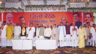 MP BJP chief pushes grassroots outreach in Chambal​
