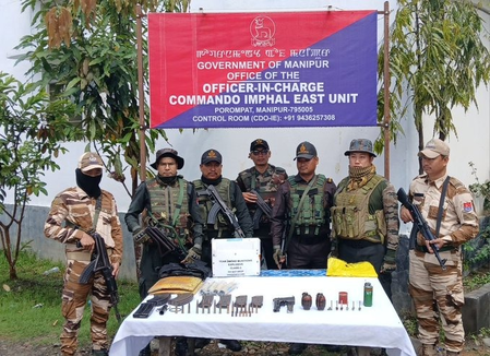 Manipur: Three Kuki militants held after bombing kills two children Manipur: Three Kuki militants held after bombing kills two children