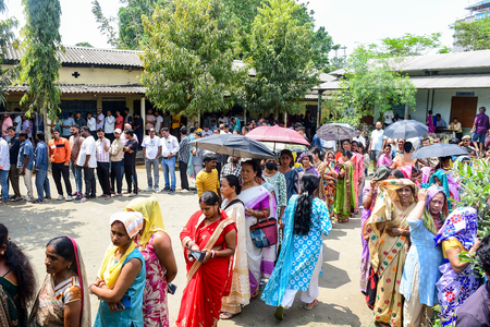 Assam records nearly 60 pc voter turnout so far, Puducherry at 56.83 pc Assam records nearly 60 pc voter turnout so far, Puducherry at 56.83 pc