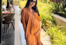 Surbhi Jyoti presents a ‘photo buffet’ flaunting her baby bump