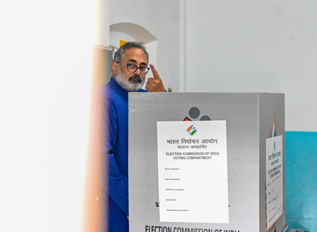 CPI(M), Cong not capable of bringing development: Rajeev Chandrasekhar as Kerala votes CPI(M), Cong not capable of bringing development: Rajeev Chandrasekhar as Kerala votes