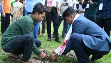 Sri Lankan delegates in Assam to observe voting, plant sapling in Kamrup polling station Sri Lankan delegates in Assam to observe voting, plant sapling in Kamrup polling station
