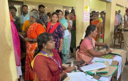 TN BJP urges strong NDA mandate as Puducherry votes in key Assembly election TN BJP urges strong NDA mandate as Puducherry votes in key Assembly election