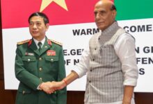 Rajnath Singh congratulates Phan Van Giang on appointment as Vietnam’s Defence Minister